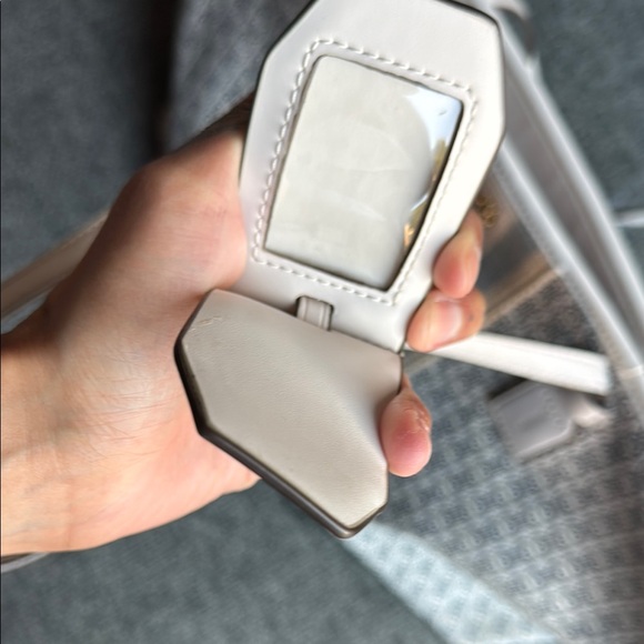 Tory Burch Gray and Blue Tote Bag with Structured Design - Picture 5 of 6